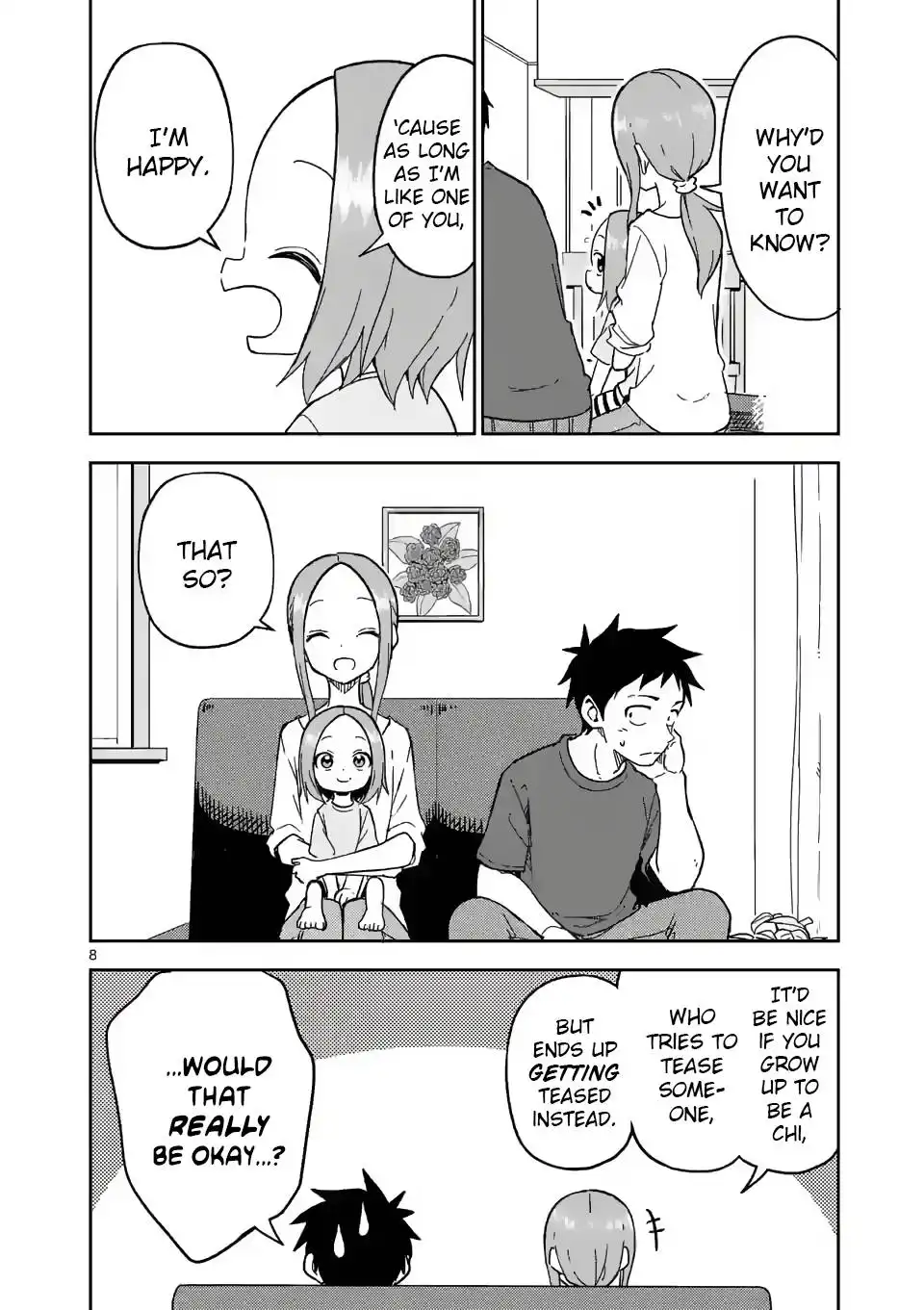 Karakai Jouzu no (Moto) Takagi-san Chapter 193 8